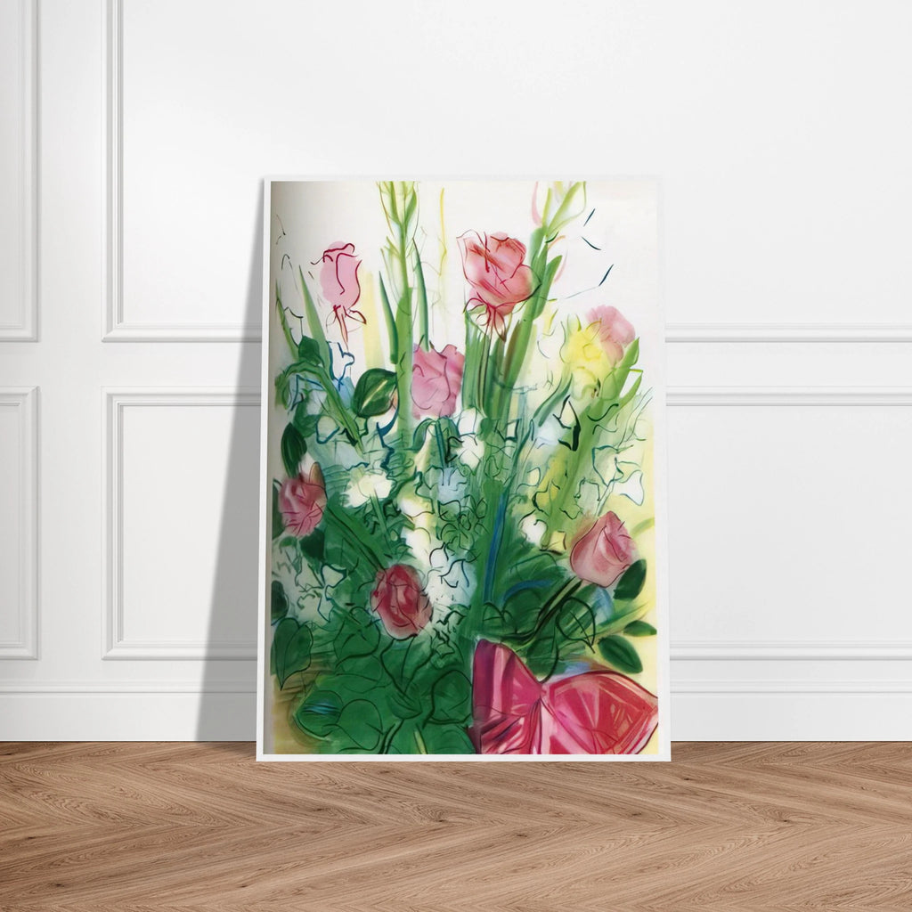 BOUQUET OF ROSES Framed Poster | Raoul Dufy Framed Prints Wall Art | Raoul Dufy Shop