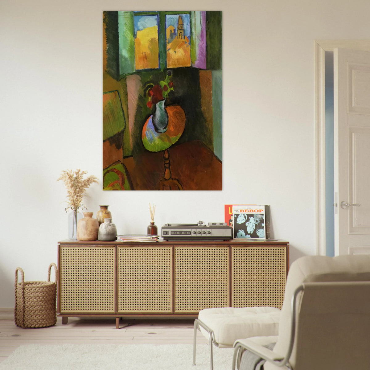 PEDISTAL TABLE RUE SEGUIER 1909 Poster | Raoul Dufy Poster | Raoul Dufy Shop
