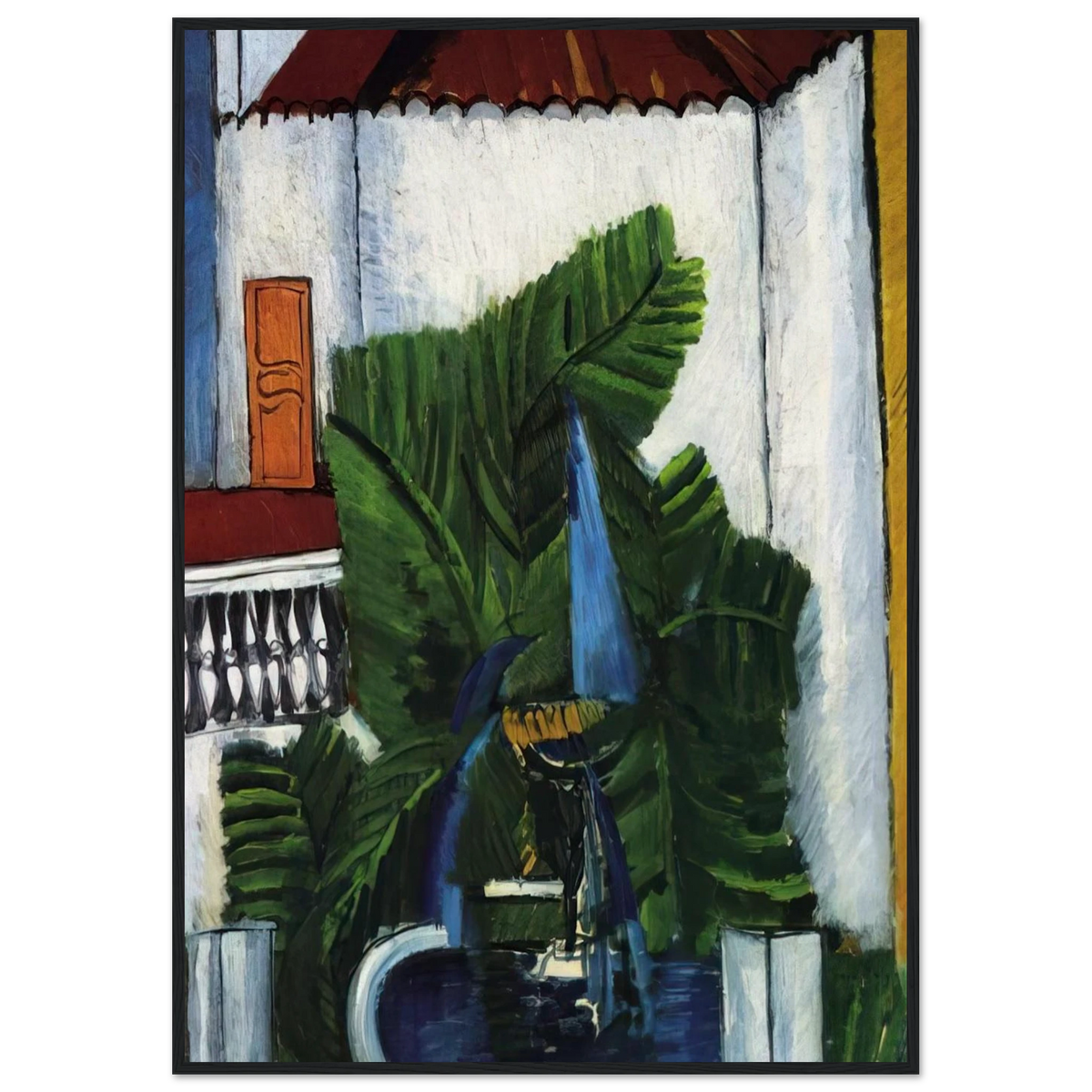 FOUNTAIN IN AVIGNON 1913 Framed Poster | Raoul Dufy Framed Prints Wall Art | Raoul Dufy Shop