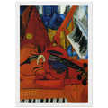 THE VIOLIN 1916 Framed Poster | Raoul Dufy Framed Prints Wall Art | Raoul Dufy Shop