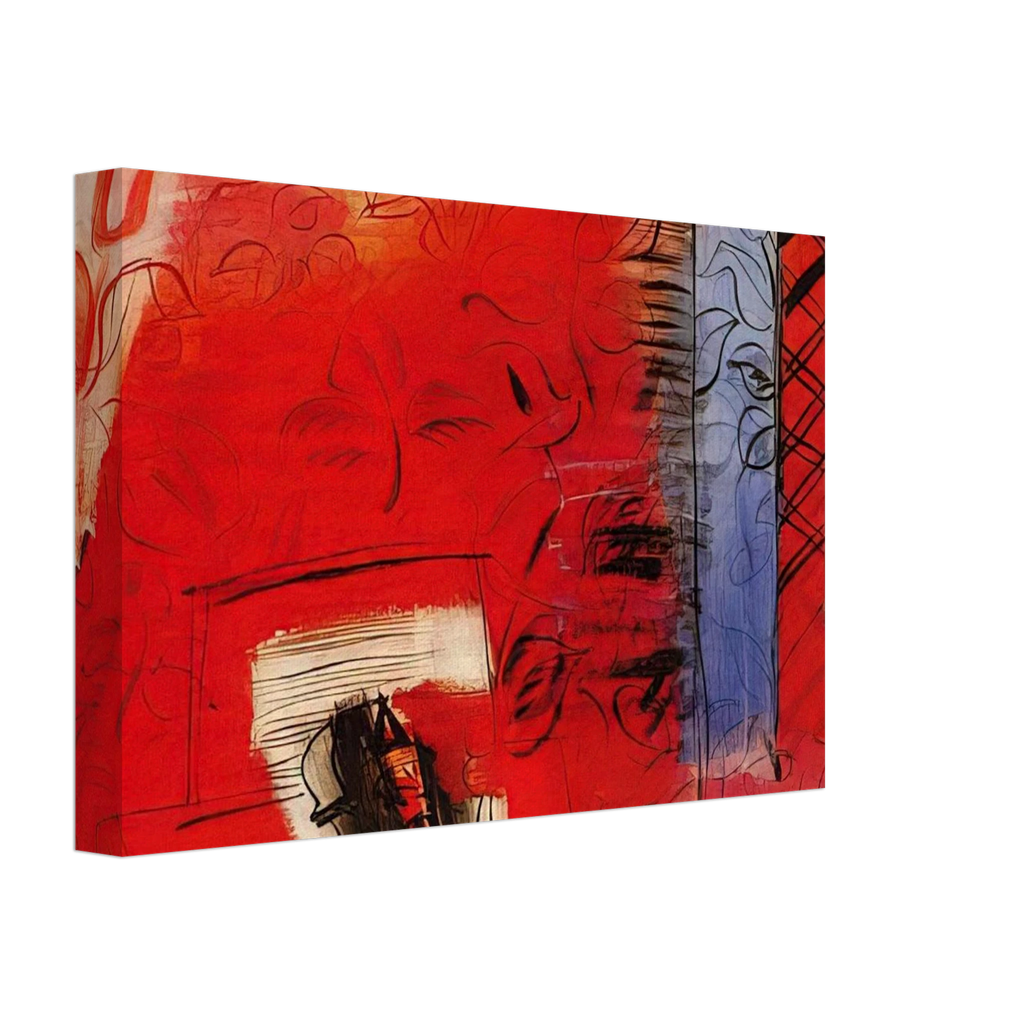 STILL LIFE WITH VIOLIN HOMMAGE TO BACH 1952 Canvas | Raoul Dufy Canvas | Raoul Dufy Shop