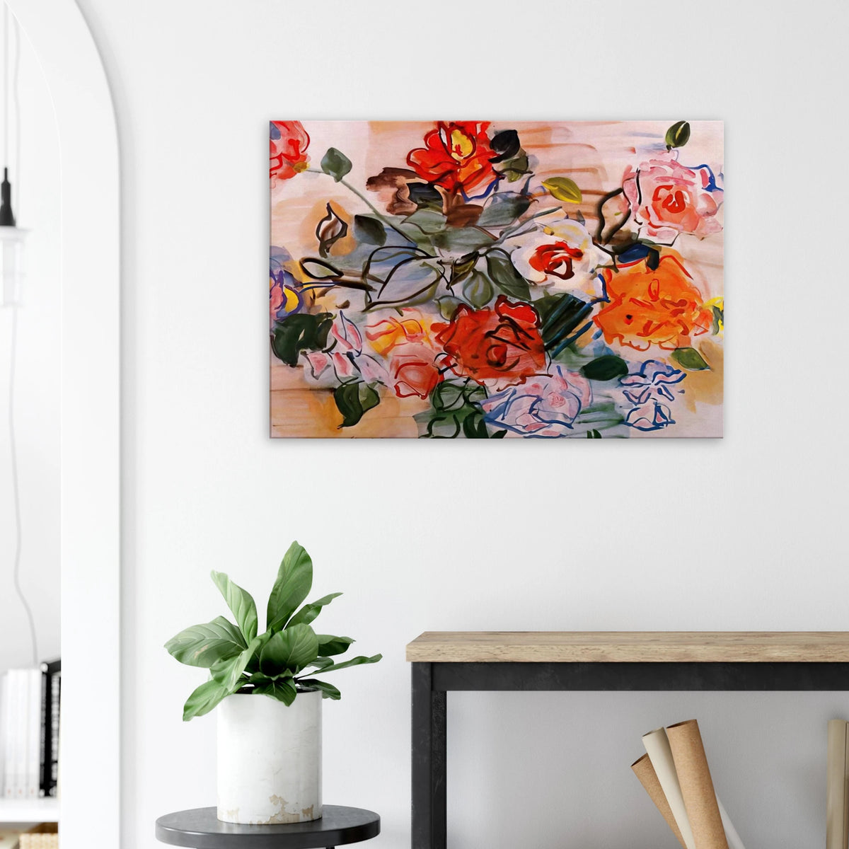PINK BUNCH 1940 Canvas | Raoul Dufy Canvas | Raoul Dufy Shop