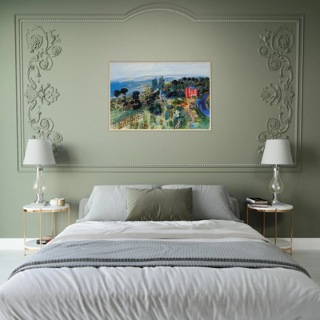 VILLERVILLE Framed Poster | Raoul Dufy Framed Prints Wall Art | Raoul Dufy Shop
