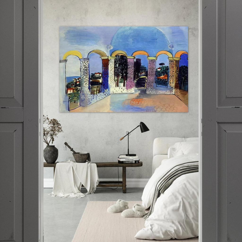 ARCADES AT VALLAURIS 1927 Poster | Raoul Dufy Poster | Raoul Dufy Shop