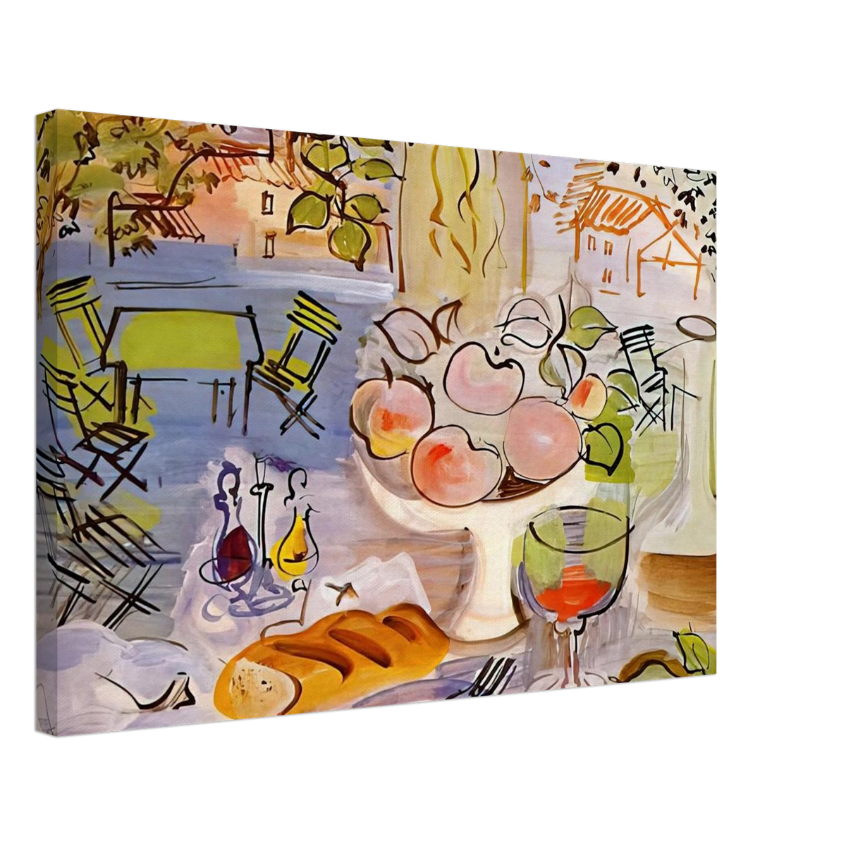 STILL LIFE 1928 Canvas | Raoul Dufy Canvas | Raoul Dufy Shop