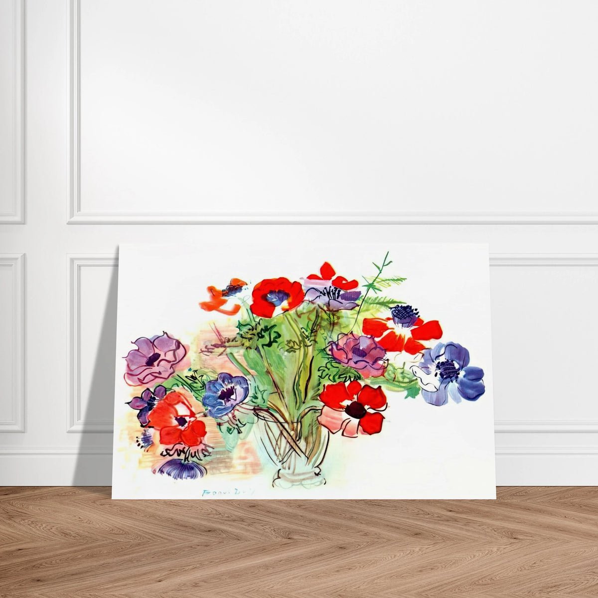 BOUQUET OF FLOWERS 1937 Poster | Raoul Dufy Poster | Raoul Dufy Shop