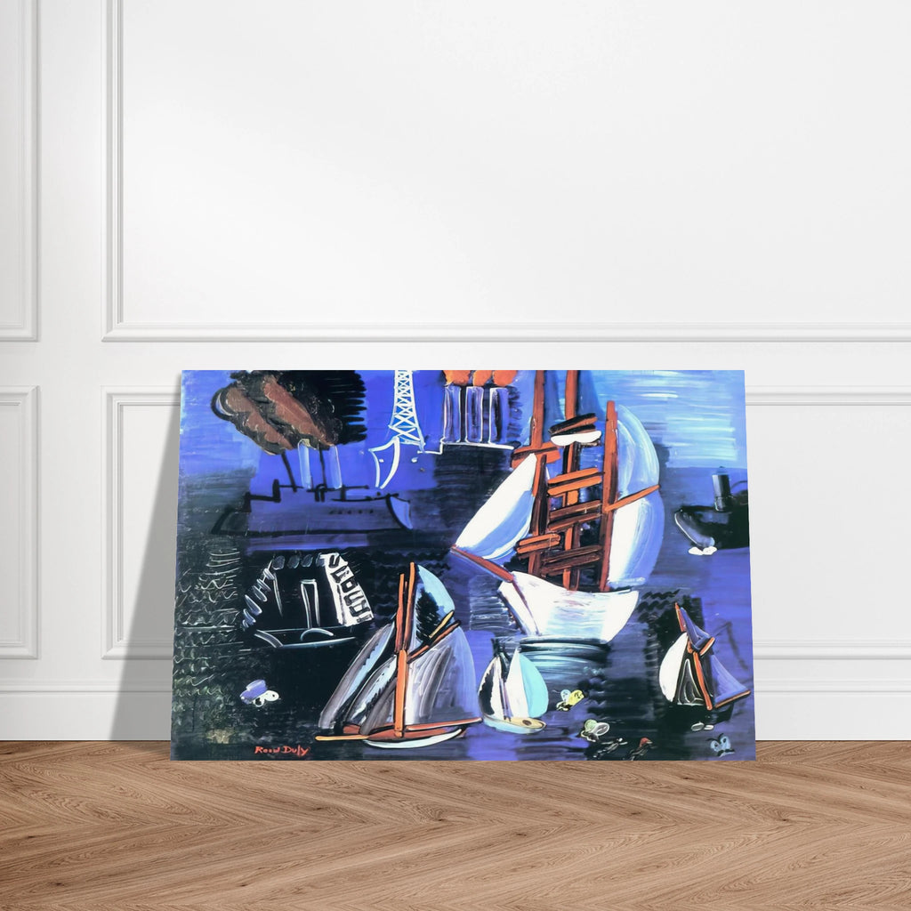BOATS IN LE HAVRE 1926 Poster | Raoul Dufy Poster | Raoul Dufy Shop