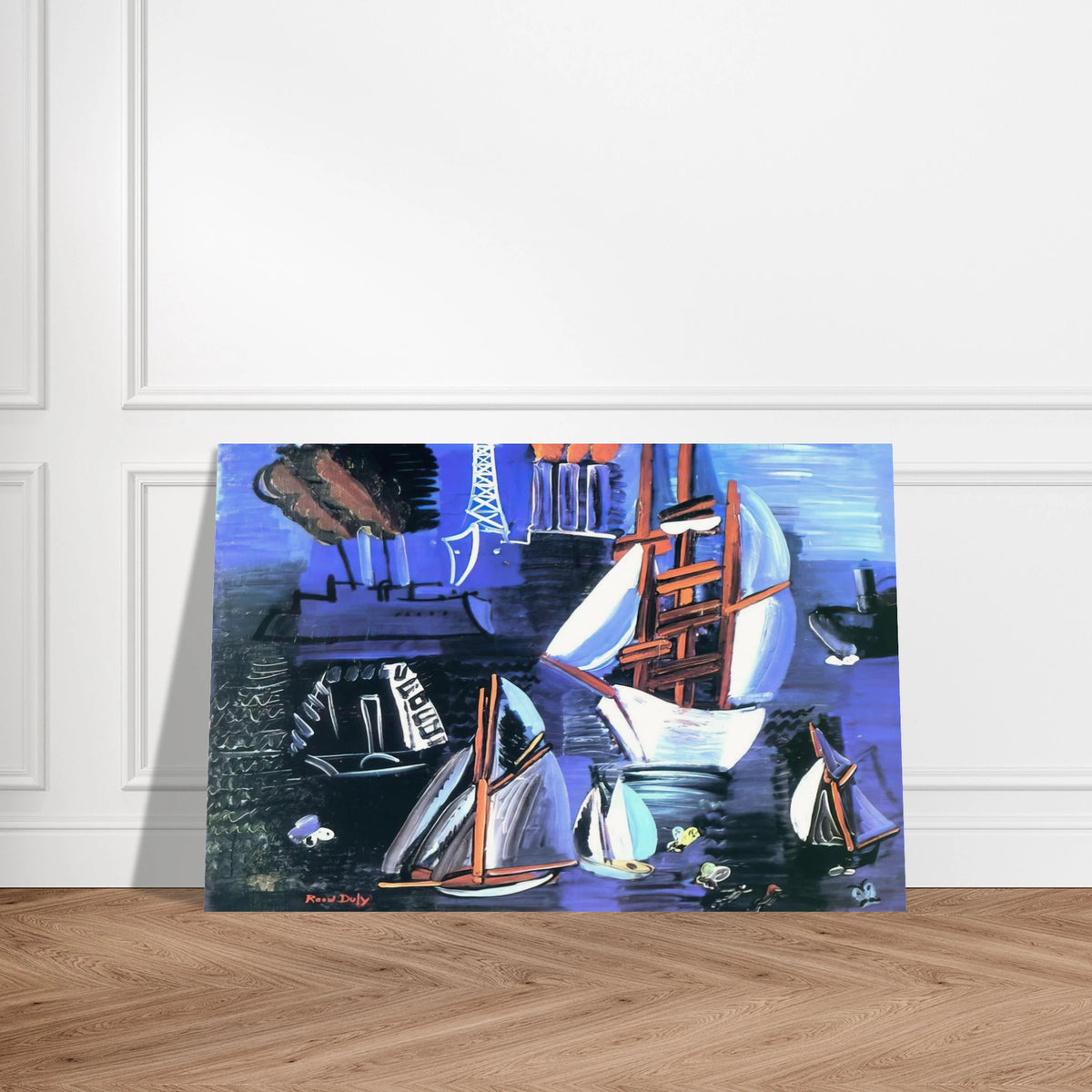 BOATS IN LE HAVRE 1926 Poster | Raoul Dufy Poster | Raoul Dufy Shop