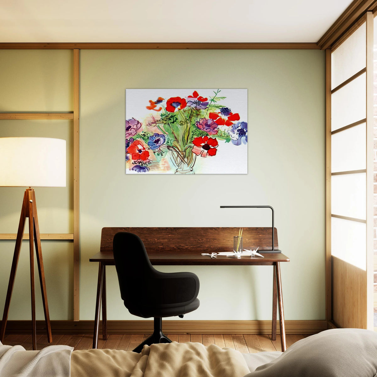 BOUQUET OF FLOWERS 1937 Canvas | Raoul Dufy Canvas | Raoul Dufy Shop
