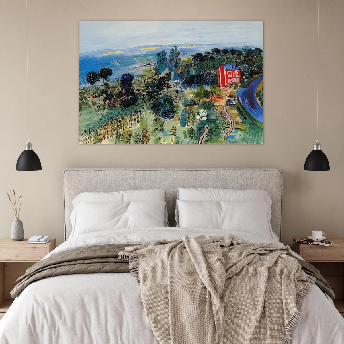 VILLERVILLE Poster | Raoul Dufy Poster | Raoul Dufy Shop